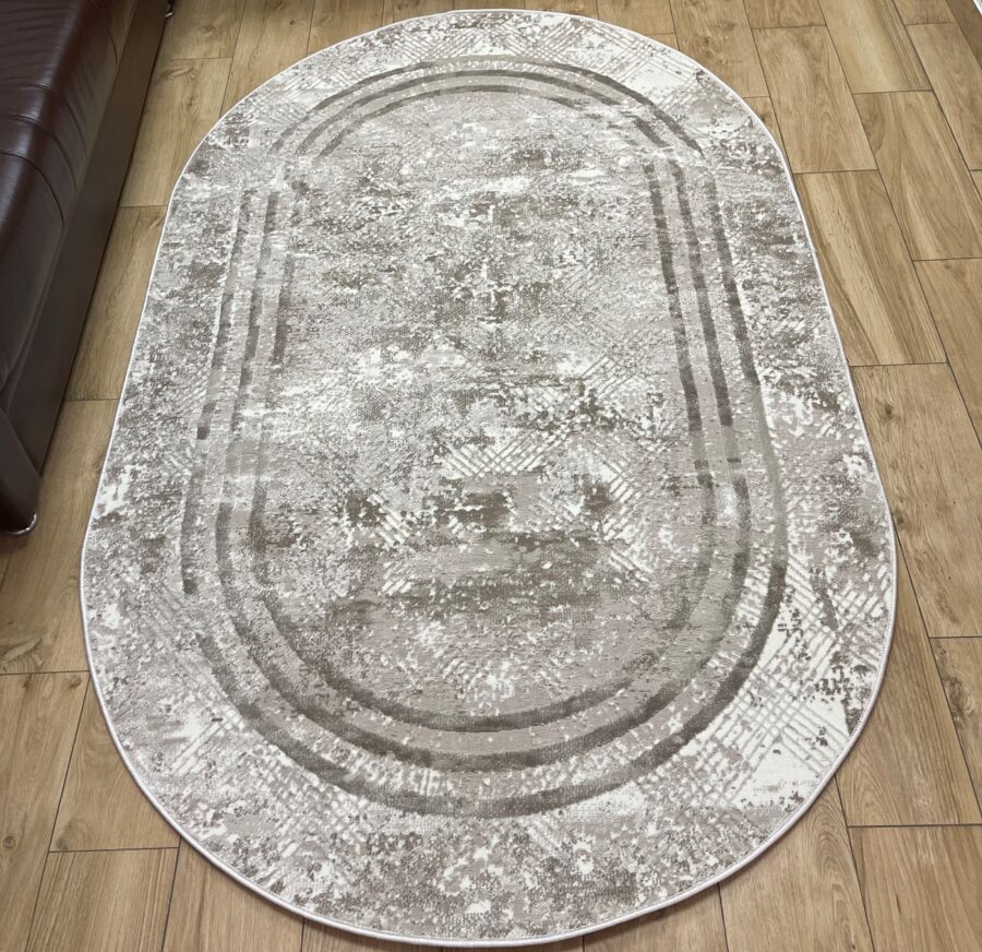 Овальный ковёр Atlas 3634A_VIZON_BEIGE, Турция