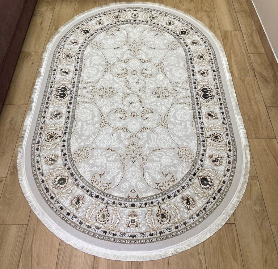 Овальный ковёр Irani lux 6839A_CREAM_CREAM, Турция