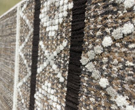 Прямоугольный ковёр Effero  A513BD_L_BROWN_GREY, Турция