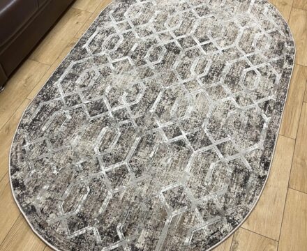 Овальный ковёр Effero  A765AD_L_BROWN_GREY, Турция