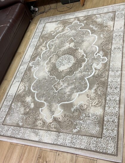 Квадратный ковёр Palermo 01289C_CREAM_L_BEIGE, Турция