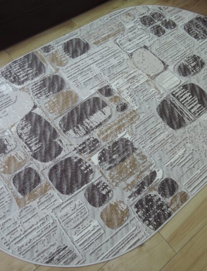 Овальный ковёр Armada  3405A_GREY_GREY, Турция