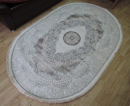 Овальный ковёр Palmira 2538A_CREAM_CREAM, Турция