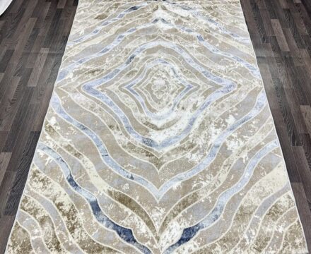 D066A_CREAM SHIRINK / BLUE FDY