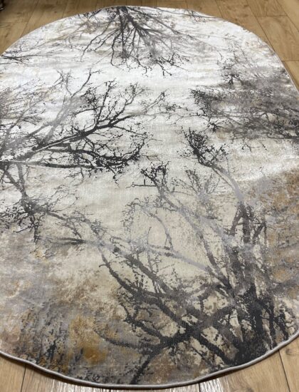 Овальный ковёр Panda  AA630A_BEIGE_MUSTARD, Турция