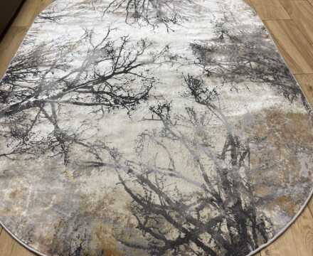 Овальный ковёр Panda  AA630A_BEIGE_MUSTARD, Турция