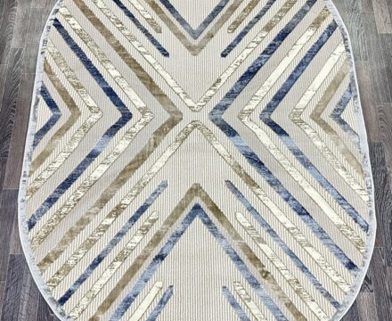 D037A_CREAM SHIRINK / BLUE FDY