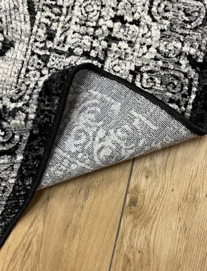 Овальный ковёр Tiffany  0DK51A_BLACK_COCONUTMILK, Турция