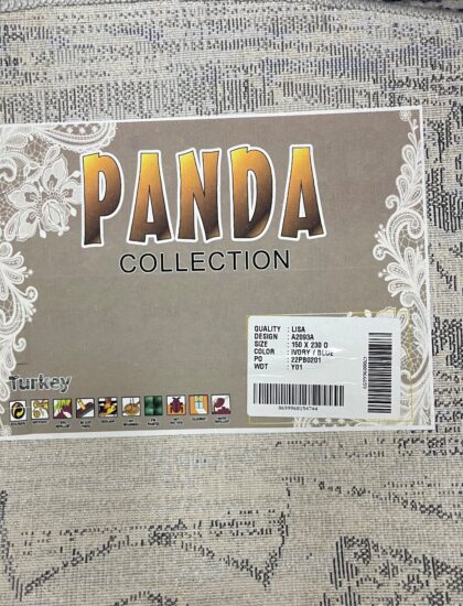 Овальный ковёр Panda  A2093A_IVORY_BLUE, Турция