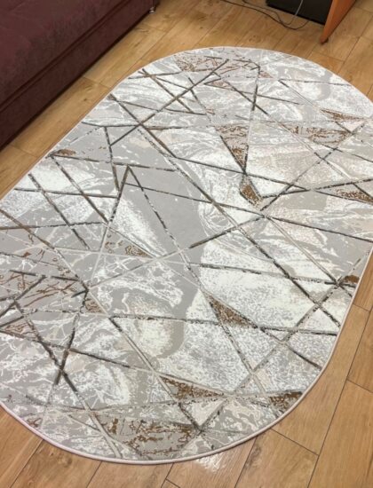 Овальный ковёр Armada 5563A_GREY_GREY, Турция