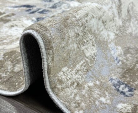 D070B_CREAM SHIRINK / BLUE FDY