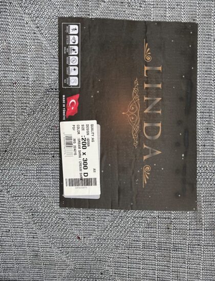 Прямоугольный ковёр Linda  4268A_CREAM_CREAM, Турция