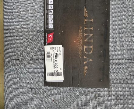 Прямоугольный ковёр Linda  4268A_CREAM_CREAM, Турция