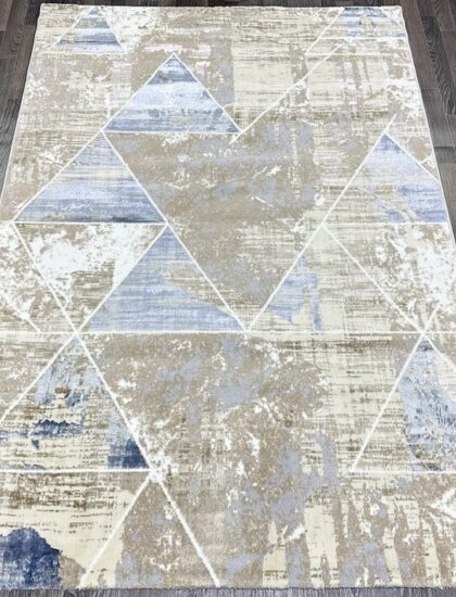 D067A_CREAM SHIRINK / BLUE FDY