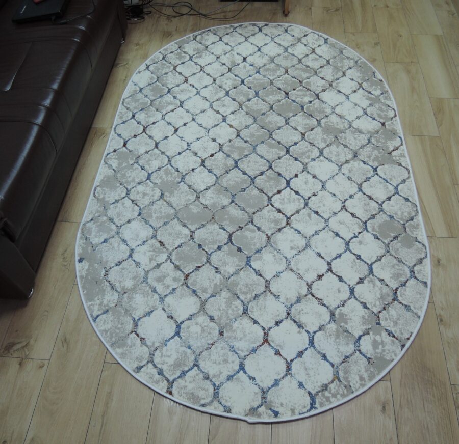 Овальный ковёр Selin  2916B_CREAM_CREAM, Турция