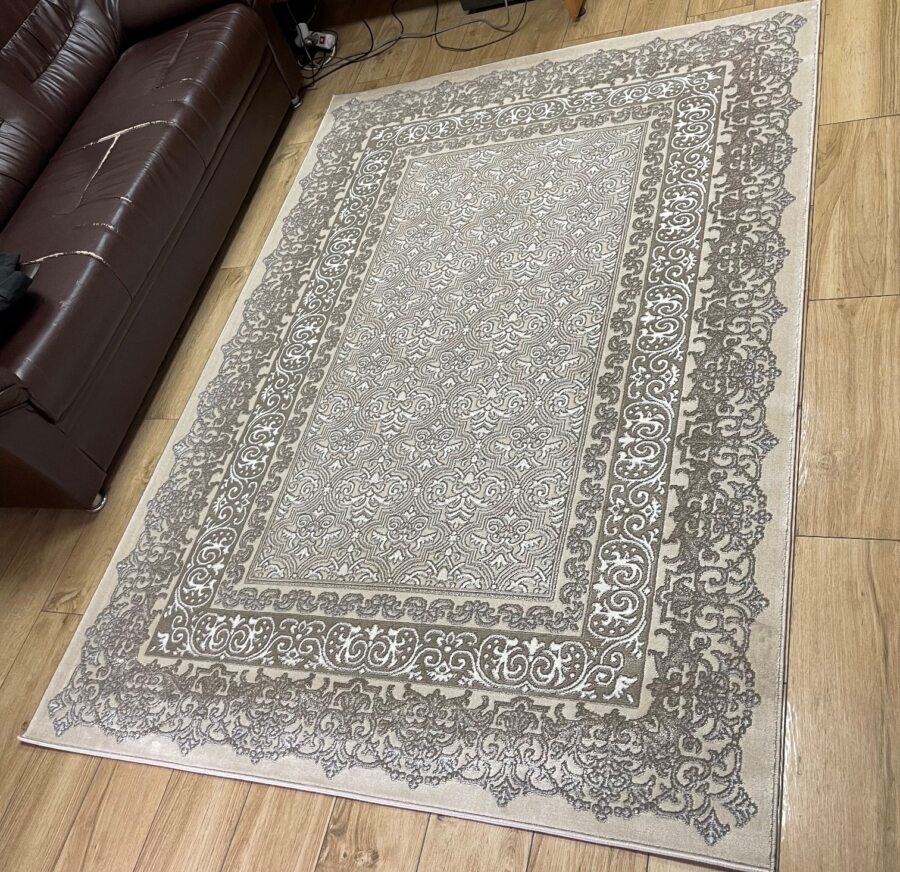 Прямоугольный ковёр Palermo 00501A_L_BEIGE_CREAM, Турция