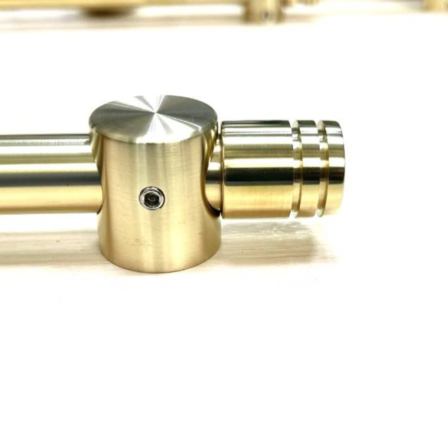 Длина 1,3 м. Ковродержатель из латуни L019 Пруток 12 мм