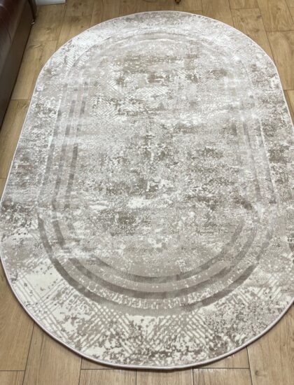 Овальный ковёр Atlas 3634A_VIZON_BEIGE, Турция