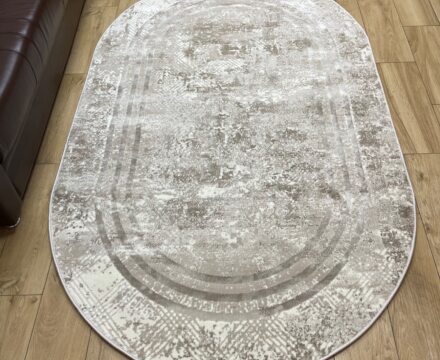 Овальный ковёр Atlas 3634A_VIZON_BEIGE, Турция