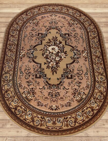 Овальный ковёр Лайла де люкс 15101_10122, Россия