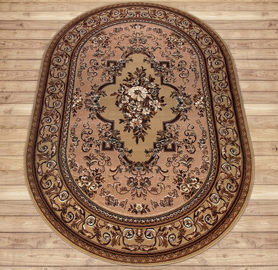 Овальный ковёр Лайла де люкс 15101_10122, Россия