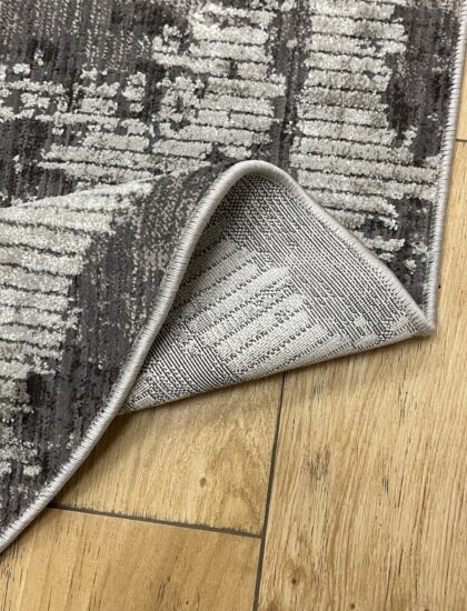 Овальный ковёр Effero  A792AK_D_GREY_L_GREY, Турция