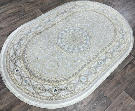 Овальный ковёр Irani lux 8020A_GOLD_GOLD, Турция