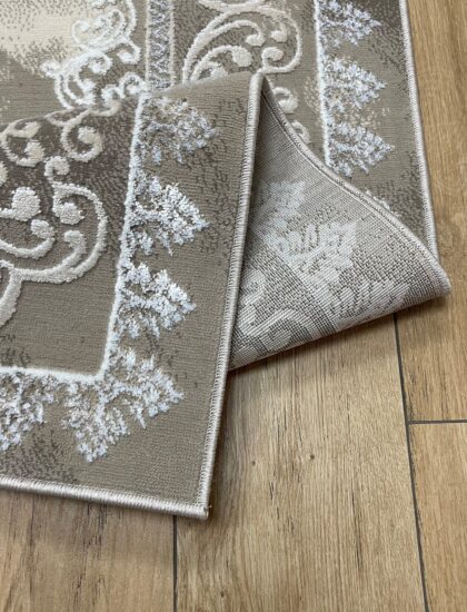 Прямоугольный ковёр Palermo 0102SA_IVORY_BEIGE, Турция