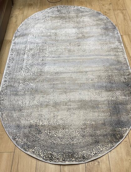 Овальный ковёр Panda  BB335A_L_GREY_C_BEIGE, Турция