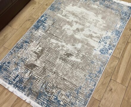 Прямоугольный ковёр Atlas  3645A_BLUE_CREAM, Турция