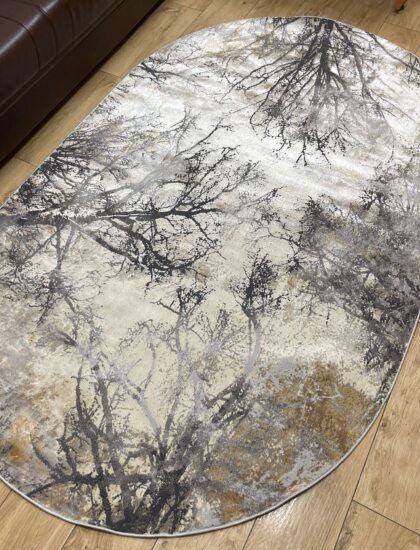 Овальный ковёр Panda  AA630A_BEIGE_MUSTARD, Турция