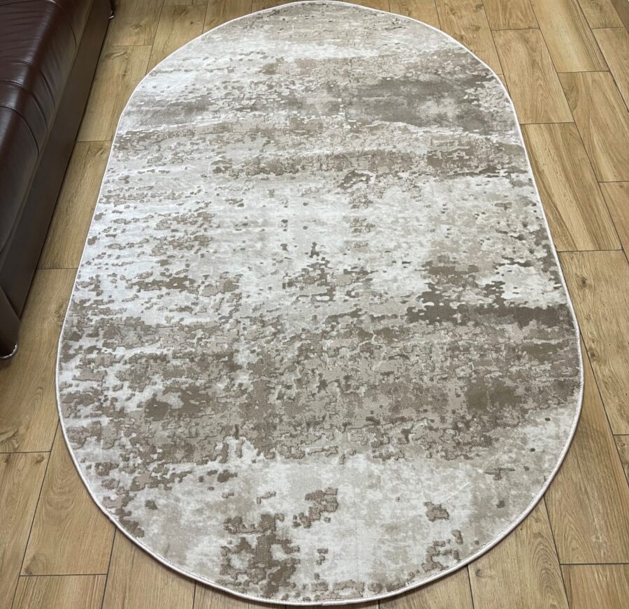 Овальный ковёр Atlas 3394A_VIZON_BEIGE, Турция