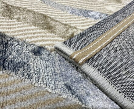 D037A_CREAM SHIRINK / BLUE FDY