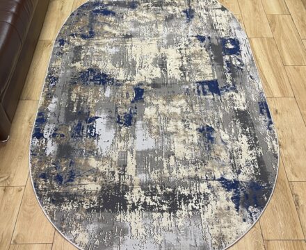 Овальный ковёр Panda  AA612A_L_GREY_BLUE, Турция