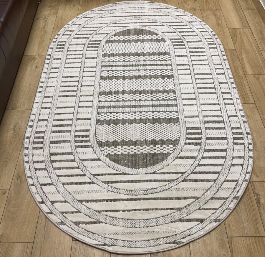 Овальный ковёр Tiffany  0DG31B_VIZON_COCONUTMILK, Турция