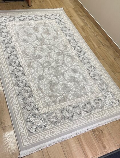 Квадратный ковёр Valentino + vigo 6771A_BLUE_BLUE, Турция