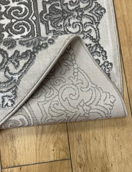 Овальный ковёр Palermo 00501A_L_GREY_P_GREY, Турция