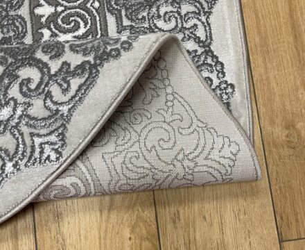 Овальный ковёр Palermo 00501A_L_GREY_P_GREY, Турция