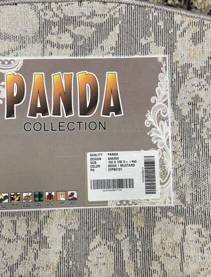 Овальный ковёр Panda  AA630A_BEIGE_MUSTARD, Турция