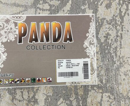 Овальный ковёр Panda  AA630A_BEIGE_MUSTARD, Турция