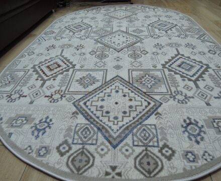 Овальный ковёр Selin  3123A_CREAM_CREAM, Турция