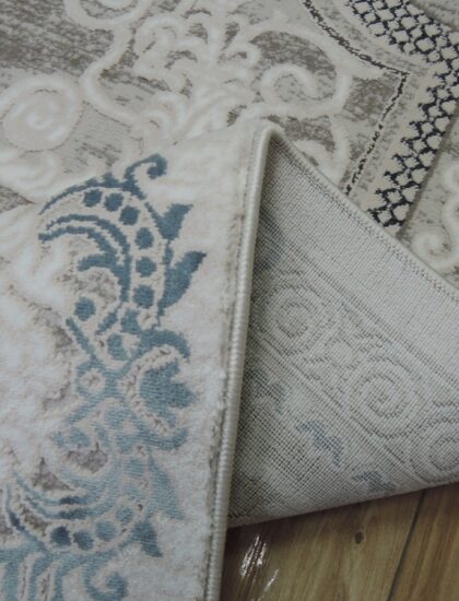 Прямоугольный ковёр Palmira 2539A_CREAM_BLUE, Турция