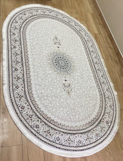 Овальный ковёр Irani lux 6924A_CREAM_CREAM, Турция