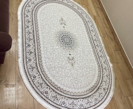 Овальный ковёр Irani lux 6924A_CREAM_CREAM, Турция