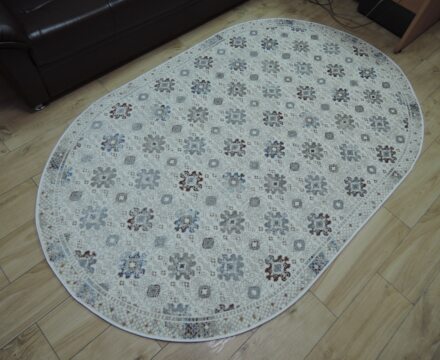 Овальный ковёр Selin  2913A_CREAM_CREAM, Турция