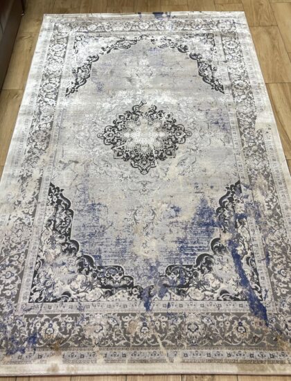 Прямоугольный ковёр Panda  BB332A_L_GREY_C_BLUE, Турция