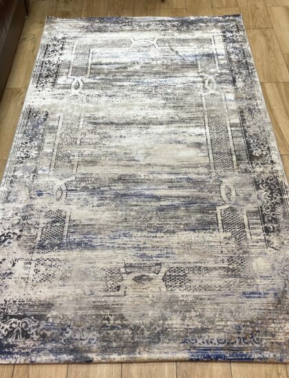 Прямоугольный ковёр Panda  A2093A_IVORY_BLUE, Турция