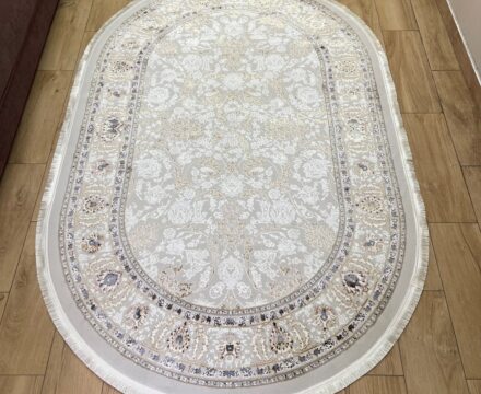 Овальный ковёр Irani lux 6839A_CREAM_CREAM, Турция