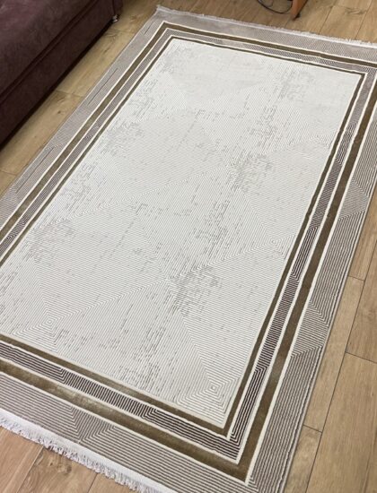 Прямоугольный ковёр Hilton 5917A_BEIGE_BEIGE, Турция