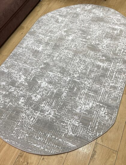 Овальный ковёр Roma  4026A_GREY_GREY, Турция